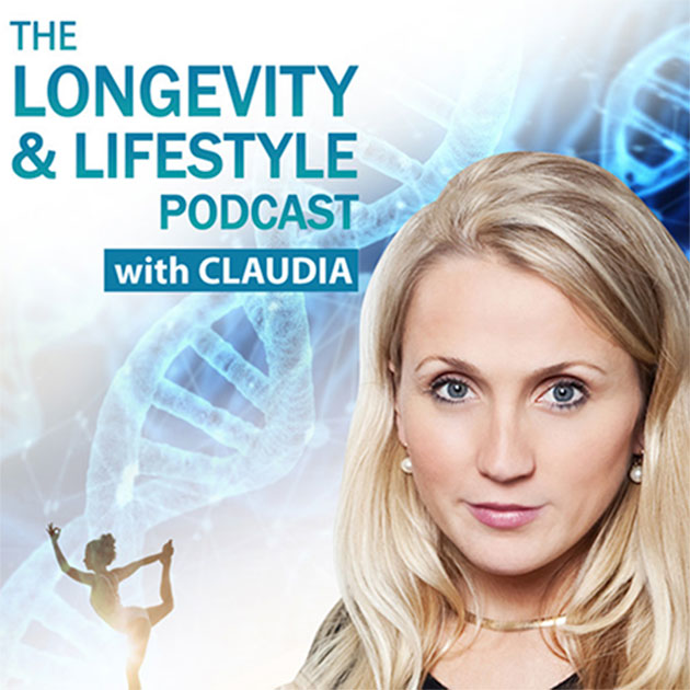 The Longevity & Lifestyle Podcast with Claudia Podcast Cover Image